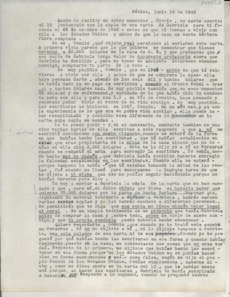 [Carta] 1949 jun. 16, México [a] [Consuelo Saleva]