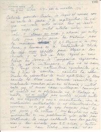 [Carta] 1946 sept. 24, La Yaya, [Cuba] [a] Gabriela Mistral