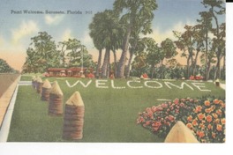 [Tarjeta Postal] 1948 ago. 30, Sarasota, Florida [a] Gabriela Mistral, Santa Bárbara, California