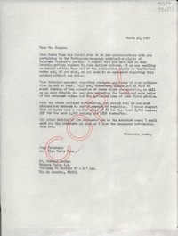 [Carta] 1967 Mar. 16, [Estados Unidos] [a] Sr. Abrahao Koogan, Editora Delta S. A., Rio de Janeiro, Brazil