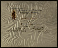 [Diploma] 1950 dic. 12, Washington, Estados Unidos [a] Gabriela Mistral