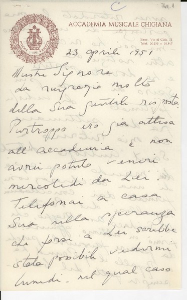 [Carta] 1951 abr. 23, [Italia] [a] [Gabriela Mistral]