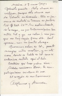 [Carta] 1951 ene. 29, México [a] Gabriela Mistral