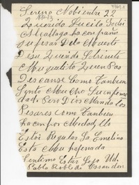 [Carta] [1943] nov. 22, La Serena, [Chile] [a] Lucila Godoy Alcayaga