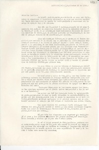 [Carta] 1954 sept. 28, Santiago, Chile [a] Lucila Godoy Alcayaga