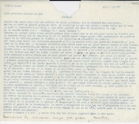 [Carta] 1943 ene. 16, Buenos Aires, [Argentina] [a] Gabriela Mistral, Río [de Janeiro, Brasil]