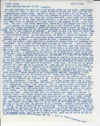 [Carta] 1944 abr. 2, Buenos Aires, [Argentina] [a] Gabriela Mistral, Río, [Brasil]