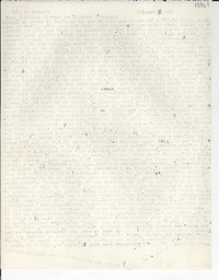 [Carta] 1946 feb. 8, Río de Janeiro [a] Gabriela Mistral, Londres