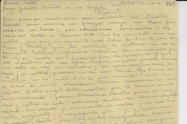 [Carta] 1946 oct. 14, Buenos Aires [a] Gabriela Mistral, Los Ángeles