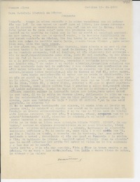 [Carta] 1949 oct. 12, Buenos Aires, [Argentina] [a] Gabriela Mistral, México