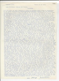 [Carta] 1951 mar. 15, Buenos Aires [a] Gabriela Mistral, Italia