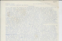 [Carta] 1952 nov. 12, Buenos Aires, [Argentina] [a] Gabriela Mistral, Italia
