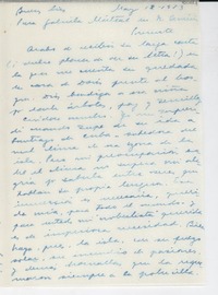 [Carta] 1953 mayo 12, Buenos Aires, [Argentina] [a] Gabriela Mistral, [EE.UU.]