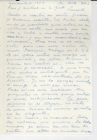 [Carta] 1953 nov. 3, Buenos Aires, [Argentina] [a] Gabriela Mistral, N[ueva] York, [EE.UU.]