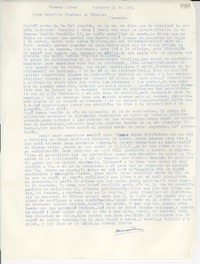 [Carta] 1951 oct. 11, Buenos Aires [a] Gabriela Mistral, Nápoles