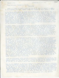 [Carta] 1951 dic. 29, Buenos Aires [a] Gabriela Mistral, Italia