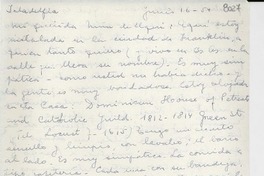 [Carta] 1954 jun. 16, Filadelfia [a] Gabriela Mistral