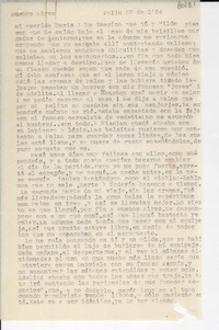 [Carta] 1954 jul. 22, Buenos Aires [a] Doris Dana
