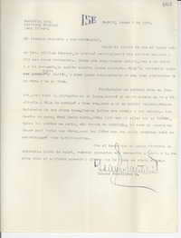[Carta] 1956 mar. 7, Madrid [a] Gabriela Mistral, Long Island