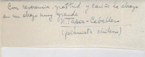 [Carta] 1945 dic. 8, Vicuña [Chile] [a] Gabriela Mistral