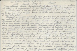[Carta] 1945 oct. 8, La Serena, [Chile] [a] Lucila Godoy A., Brasil