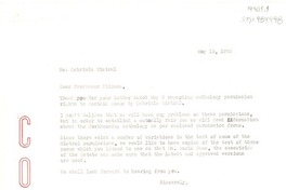 [Carta] 1972 may 15, [Estados Unidos] [a] , Frederick S. Stimson, Evanstone, Illinois, [Estados Unidos]