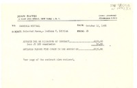[Carta] 1956 oct. 15, [New York, Estados Unidos] [a] Gabriela Mistral, [Estados Unidos]