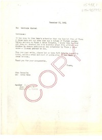 [Carta] 1964 dec. 17, New York, [Estados Unidos] [a] Aguilar S.A., Madrid, Spain