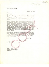[Carta] 1965 ene. 18, [New York, Estados Unidos] [a] Plaza y Janes, Barcelona, [España]