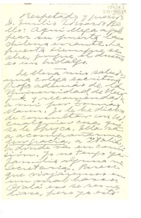 [Carta] 1949 , Jalapa, [México] [a] Emilio Edwards Bello