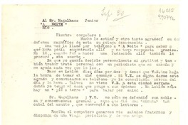 [Carta] [1944] sept. 30, [Brasil] [al] Sr. Magalhaes Junior, "A Noite", Río, [Brasil]