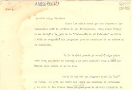 [Carta] 1952 abr. 1, Napoli, [Italia] [a] Querida amiga Sixtina