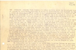[Carta] 1943 abr. 17, Petrópolis, [Brasil] [a la] Muy estimada señora [Martha Salotti?]