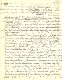 [Carta] 1947 jul. 30, Santiago, Chile [a] [Gabriela Mistral]