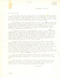 [Carta] 1965 Sept. 23, [EE.UU.] [a] Margaret [Bates]