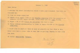 [Carta] 1967 Jan. 1, [Estados Unidos] [a] Dear Doris