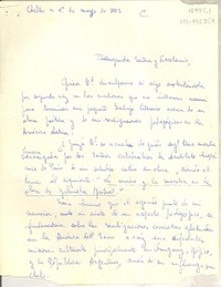 [Carta] 1953 mar. 1, Chelles, [Francia] [a] [Gabriela Mistral]