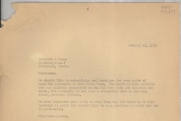 [Carta] 1957 Jan. 22, [EE.UU.] [a] Norstedt & Soner, Tryckerigatan 2, Stockholm 2, Sweden