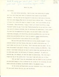 [Carta] 1954 Mar. 31 [a] Doris Dana
