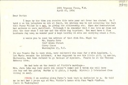 [Carta] 1954 Apr. 21 [a] Doris Dana