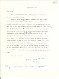 [Carta] 1954 Thanksgiving, [EE.UU.] [a] Dear Doris