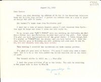 [Carta] 1955 Aug. 16, [EE.UU.] [a] Dear Doris