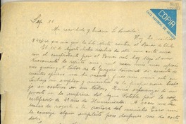 [Carta] 1947 sept. 11, Ovalle [a] Mi recordada y buena Lucila