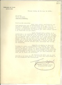 [Carta] 1952 mayo 19, Buenos Aires [a] Marta Salotti, Capital Federal