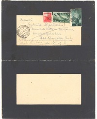 [Carta] 1947 jul. 12, Roma [a] Gabriela Mistral, Los Angeles, California