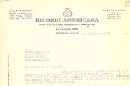 [Carta] 1954 mayo 21, Buenos Aires, [Argentina] [a] Martha A. Salotti, Roslyn Harbor, Long Island, N. Y.