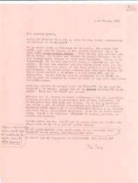 [Carta] 1960 jul. 4, [Estados Unidos] [a] Laura Labarca