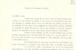 [Carta] 1961 ene. 11, Chile [a] Doris Dana