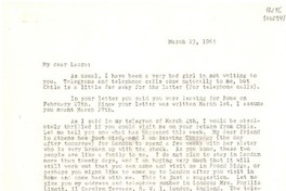 [Carta] 1965 Mar. 23, [Estados Unidos] [a] Laura Labarca