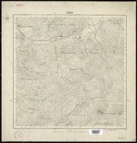 Caren  [material cartográfico] levantado por Capián S. Rochard.